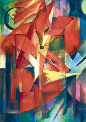 Bluebird Puzzle - The Foxes, Franz Marc - 1000 Teile - (60068) Fuchs von Bluebird Puzzle