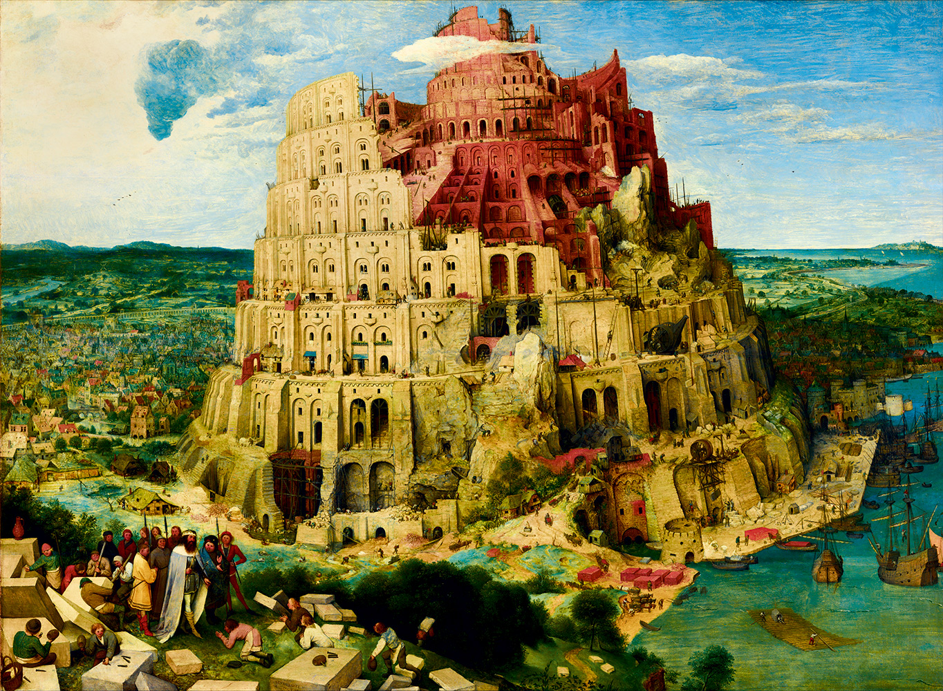 Bluebird Puzzle The Tower of Babel, 1563 3000 Teile Puzzle Art-by-Bluebird-60148 von Bluebird Puzzle