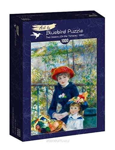 Bluebird Puzzle - Two Sisters on The Terrace, Auguste Renoir - 1000 Teile - (60050) von Bluebird Puzzle