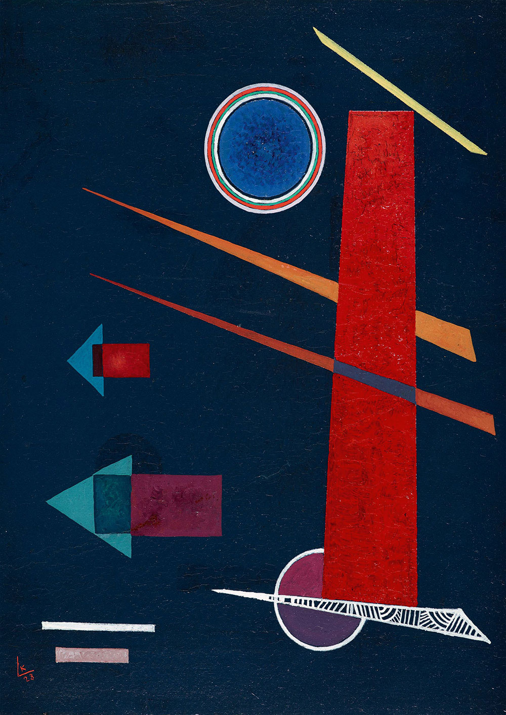 Bluebird Puzzle Vassily Kandinsky - Powerful Red, 1928 1000 Teile Puzzle Art-by-Bluebird-60127 von Bluebird Puzzle