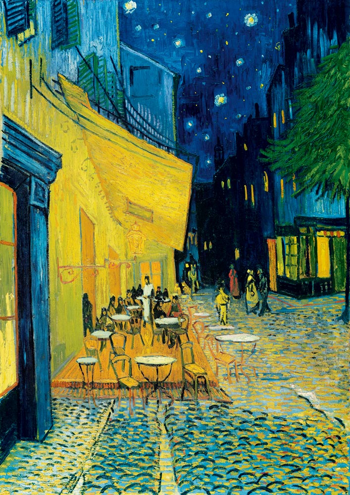 Bluebird Puzzle Vincent Van Gogh - Café Terrace at Night, 1888 1000 Teile Puzzle Art-by-Bluebird-F-60207 von Bluebird Puzzle