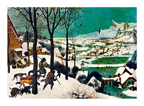 Pieter Bruegel der ältere Jäger im Schnee 1000 Stück von Bluebird Puzzle