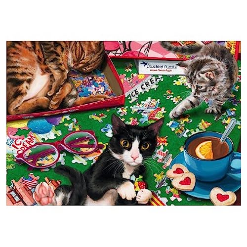 Puzzle 1000 Teile - Puzzle Cats von Bluebird