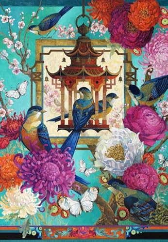 Puzzle 1000 Teile - The Asiatic Garden von Bluebird