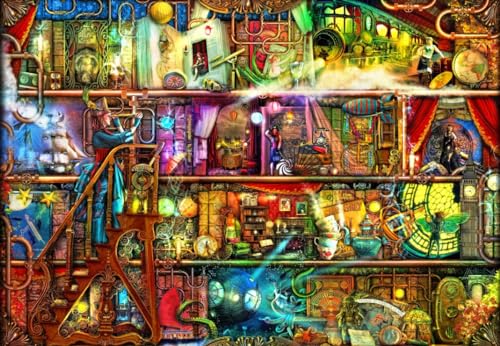 Puzzle 1000 Teile - The Fantastic Voyage von Bluebird Puzzle