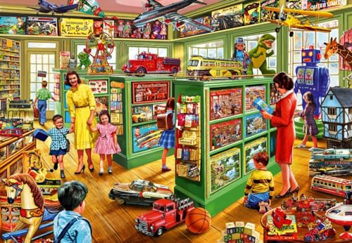 Puzzle 1000 Teile - Toy Shop Interiors von Bluebird Puzzle