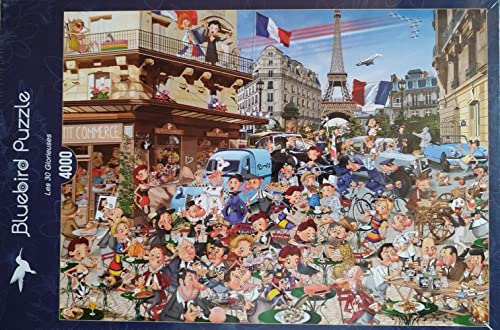 Puzzle - Les 30 Glorieuses - 4000 Teile -Bluebird Francois Ruyer (70551) von Bluebird