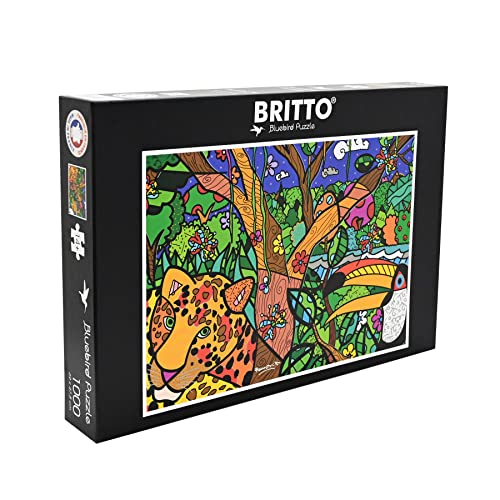 Puzzle - Romero Britto, Amazon - 1000 Teile, Bluebird (90017) von Bluebird Puzzle