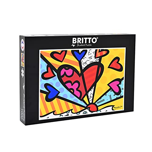 Bluebird Puzzle - Neuer Tag, 1000 Teile Puzzle - Buntes Pop-Art-Werk von Romero Britto - Puzzle für Erwachsene von Bluebird