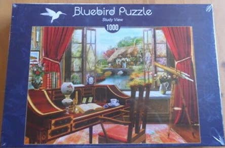 Bluebird Puzzle 1000 Teile - Study View - Studienansicht von Bluebird puzzle