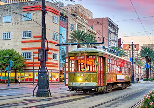 Bluebird Puzzle 1000 Teile - Tramway New Orleans - Straßenbahn von Bluebird puzzle