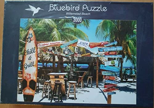 Bluebird Puzzle Willemstad Beach 3000 Teile von Bluebird