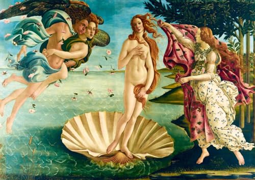Botticelli - Die Geburt von V-Akten, 1485 - Puzzle aus 1000 Teilen Botticelli - Die Geburt von V-Akten, 1485 - Puzzle aus 1000 Teilen von Bluebird