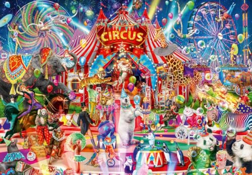 Puzzle 1000 Teile - A Night at The Circus von Bluebird