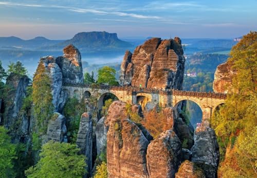 Puzzle 1000 Teile - The Bastei Bridge von Bluebird