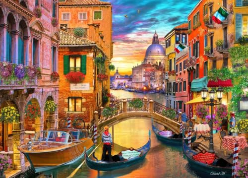 Puzzle 1500 Teile - Grand Canal Venice von Bluebird