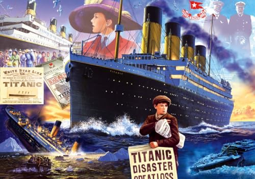 Puzzle 2000 Teile - Titanic von Bluebird