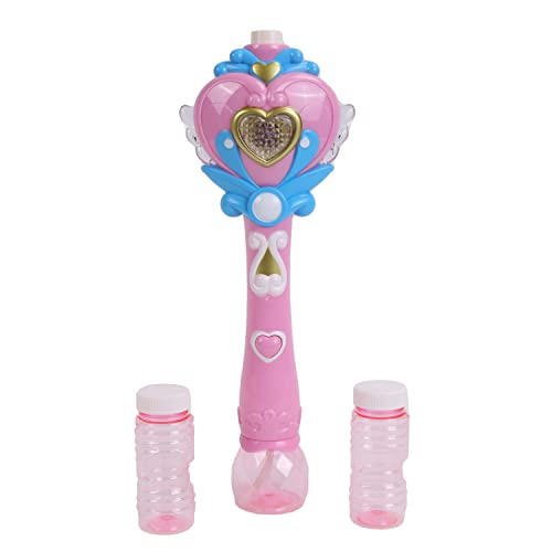 Blue Sky 049038 Magic Bubbles with Music and Glow, Pink - 26 ml - Outdoor Game - 3 Years and above von BLUE SKY