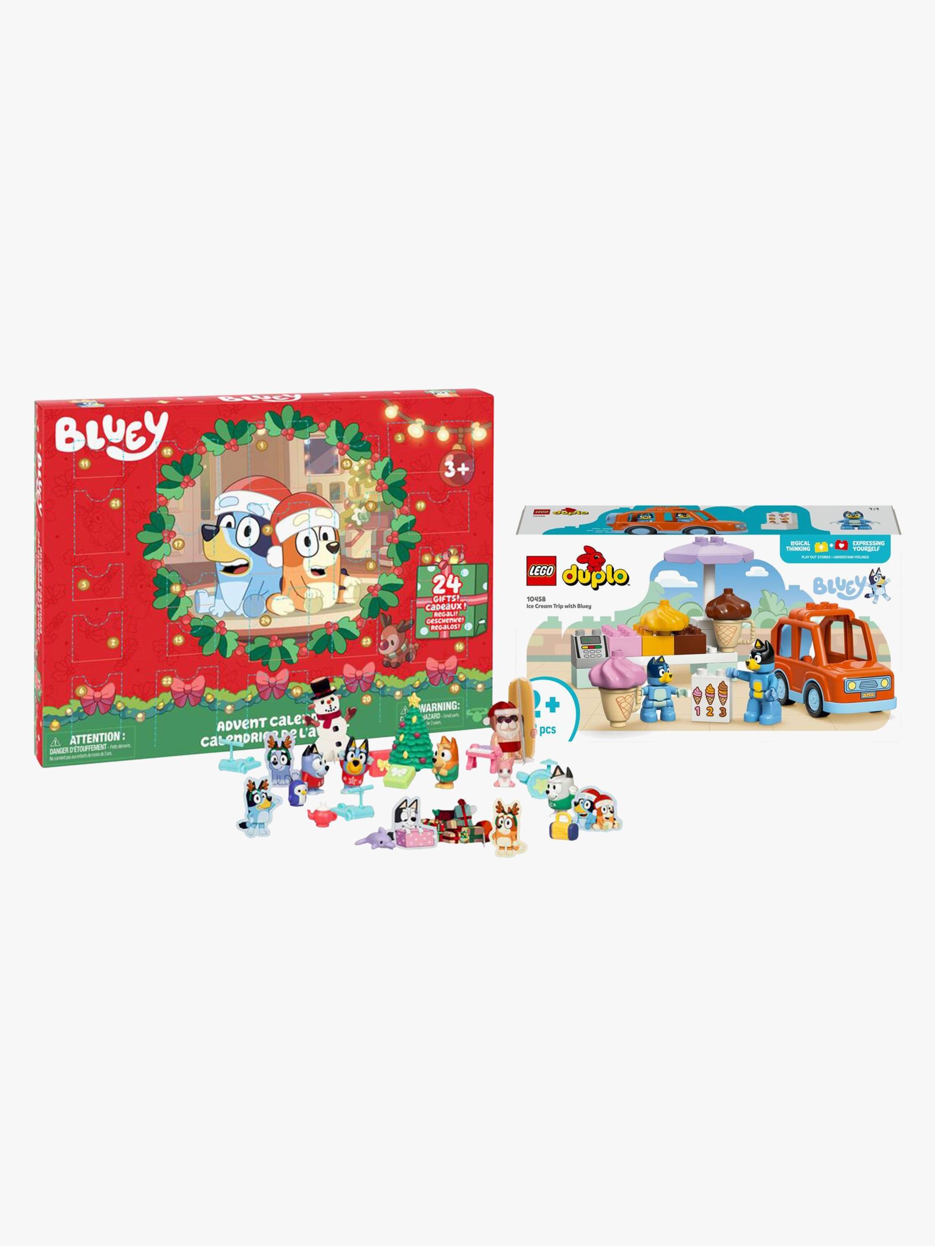 Bluey Adventskalender & LEGO DUPLO Bluey 10458 Ausflug zur Eisdiele mit Bluey Bluey Adventskalender & LEGO DUPLO Bluey 10458 Ausflug zur Eisdiele mit Bluey von Bluey