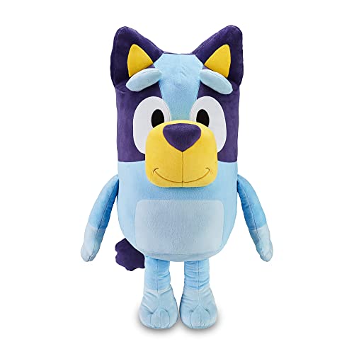 Bluey Big Plush, Plüschtier, 80 cm, blau, offizielles Produkt der Kinderserie, weich und kuschelig, zum Kuscheln für Jungen und Mädchen ab 0 Jahren, berühmt (BLY37000) von Bluey