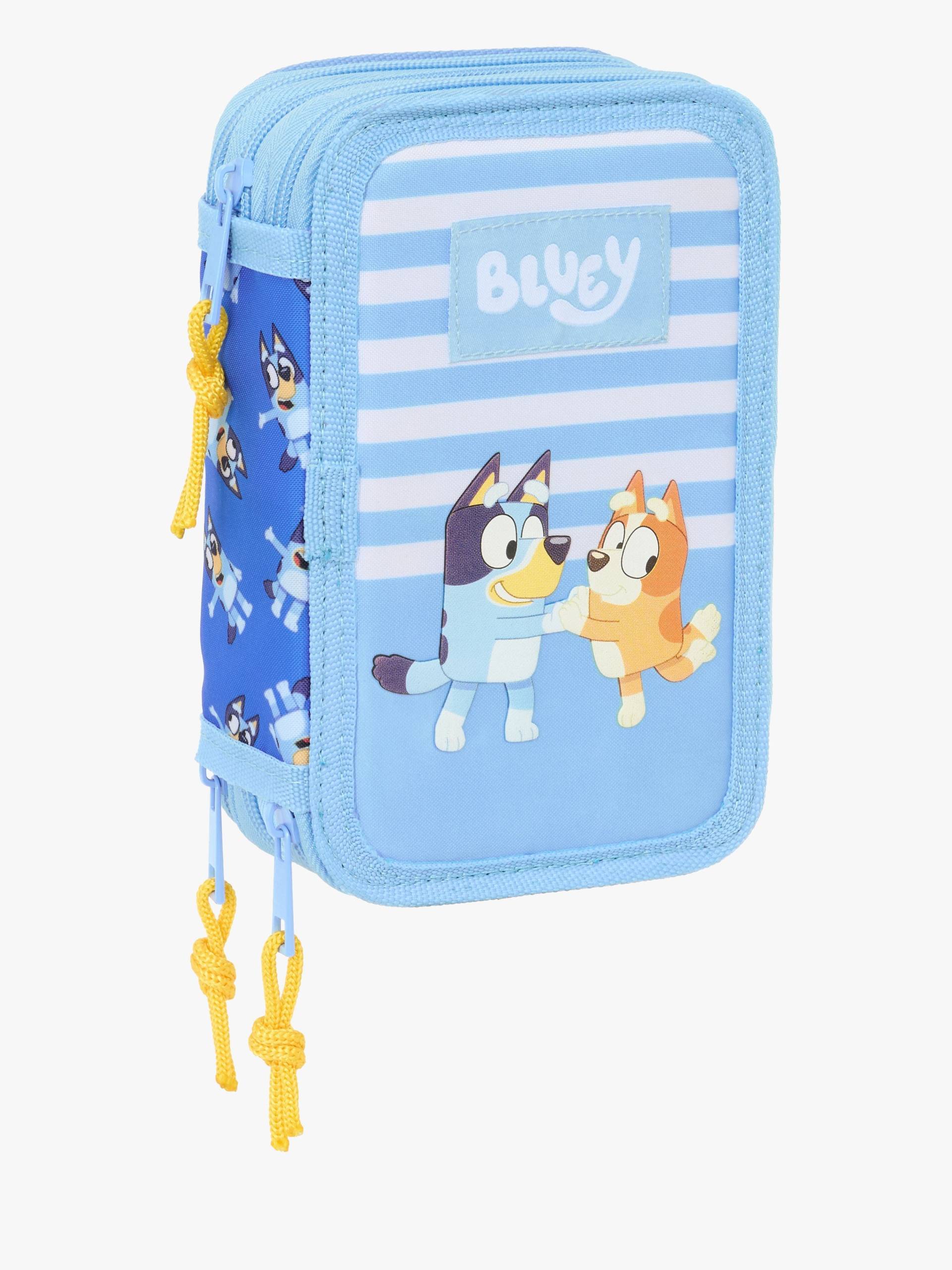 Bluey Dreifach-Federmäppchen Let's Play Bluey Dreifach-Federmäppchen Let's Play von Bluey