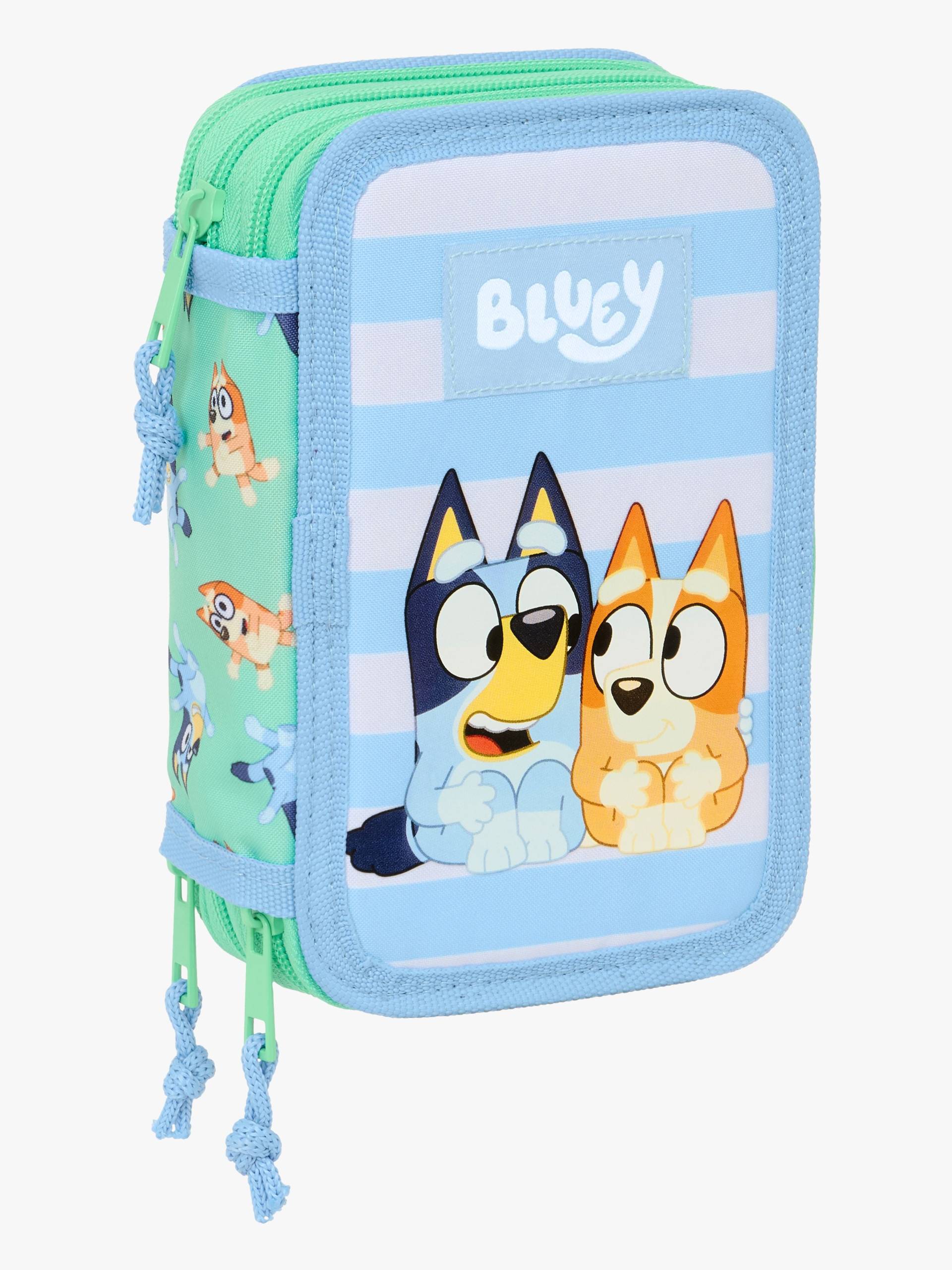 Bluey Dreifach-Federmäppchen, Sisters Bluey Dreifach-Federmäppchen, Sisters von Bluey