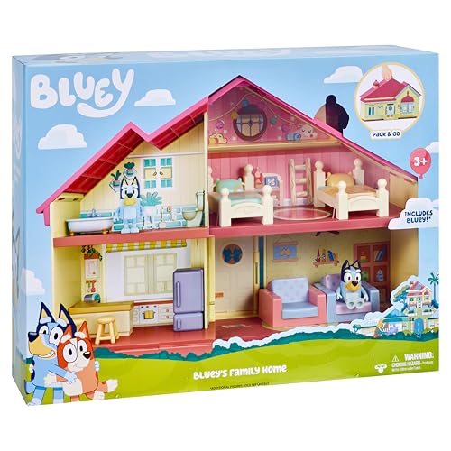 BlueY-Spielset „Blueys Familienheim“ inklusive 6 cm Figur - offizieller Sammelartikel von BlueY