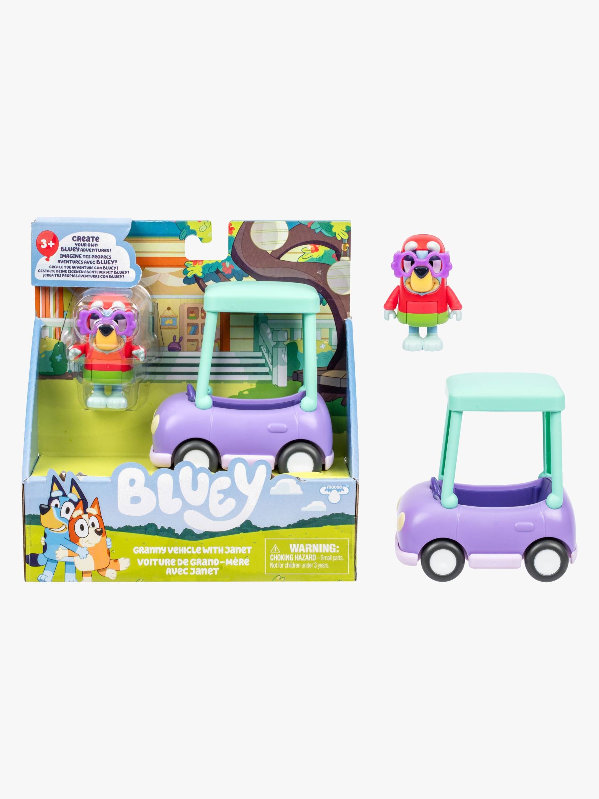 Bluey Figur mit Fahrzeug Janet Bluey Figur mit Fahrzeug Janet von Bluey