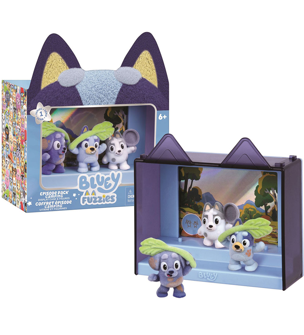 Bluey Figuren - Fuzzies - Camping - Bluey - One Size - Spielzeugfiguren Bluey Figuren - Fuzzies - Camping - Bluey - One Size - Spielzeugfiguren von Bluey