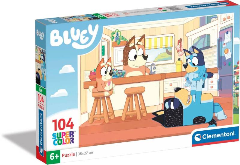 Bluey Puzzle 104 Teile von Bluey