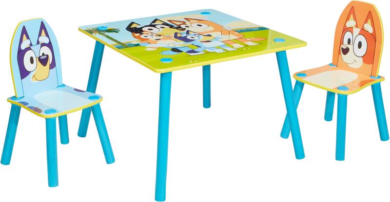 Bluey Tisch und Stühle, Blau von Bluey