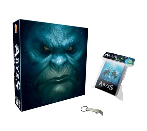 Abyss Spielset Französische Version + 210 Kartenschoner + 1 Decap Blumie (Base + Sleeves) von Blumie Shop