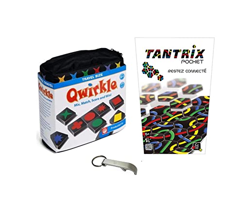 Qwirkle Voyage Set + Tantrix Pocket + 1 Flaschenöffner Blumie (Tantrix + Qwirkle) von Blumie Shop