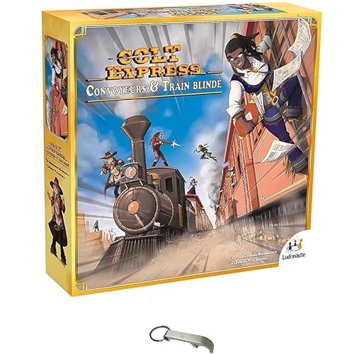 Set Colt Express Förderer und gepanzerte Züge, französische Version + 1 Decap Blumie (Förderband) von Blumie Shop