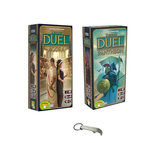 Set Seven Wonders Duel 2 Erweiterungen Agora + Pantheon Französische Version + 1 Dekaps Blumie (Agora + Pantheon) von Blumie Shop