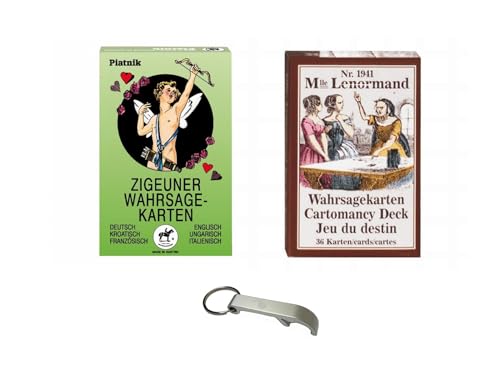 Set des Schicksals Miss Lenormand + Das traditionelle -Orakel + 1 Decap Blumie (Lenormand + Orakel) von Blumie Shop