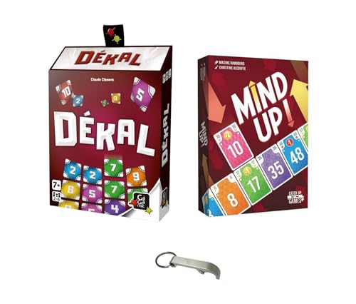 Set mit 2 Dekal-Spielen + Mind Up + 1 Decap Blumie (Dekal + Mind Up) von Blumie Shop