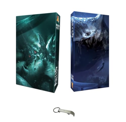 Set mit 2 Erweiterungen Abyss Le Kraken + Le Leviathan Französische Version + 1 Decap Blumie (Kraken + Leviathan) von Blumie Shop