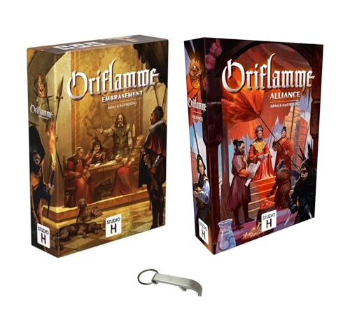 Set mit 2 Erweiterungen Oriflamme, Entflammung + Ehering Französische Version + 1 Decap Blumie (Flammen + Ehering) von Blumie Shop