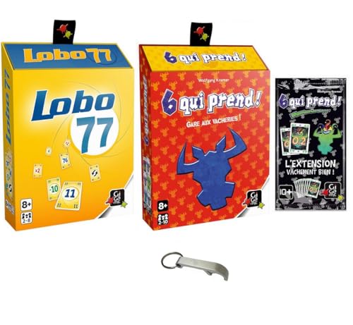 Set Lobo77 + 6 Wer nimmt + Erweiterung Kuh Gut + 1 Decap Blumie von Blumie Shop