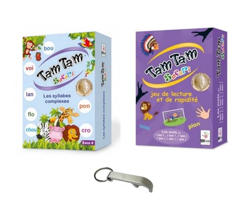 Set Tam Tam Die komplexen Silben + Trigraphen + 1 Decap Blumie (Syll Komplett + Trigraphen) von Blumie Shop