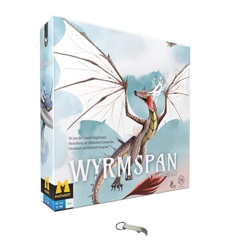 Wyrmspan Basisspiel Französische Version + 1 Decap Blumie von Blumie Shop