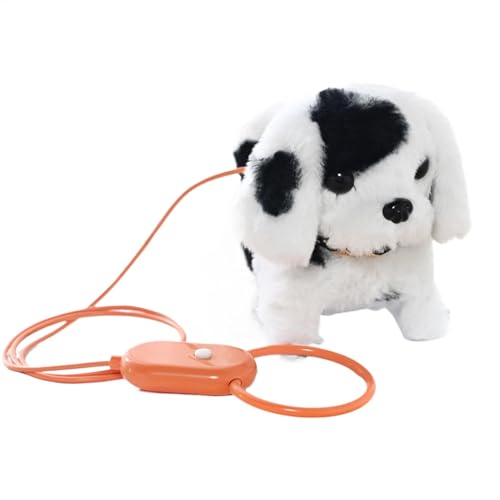 Bmdjdq Hundespielzeug, interaktiv, elektronisch, bellender Schwanz, realistischer Roboter, ungiftiges Material, einfache Kontrolle, 15 cm, für Kinder von Bmdjdq