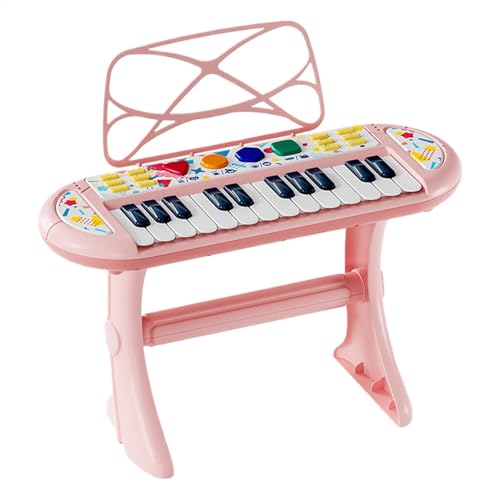 Instrumente Zum Lernen Von Keyboard-Klavier, Tragbares Klaviermusikinstrument, E-Piano-Tastatur, Reisefreundlich, ABS-Material, 40 cm, Für Kinder von Bmdjdq