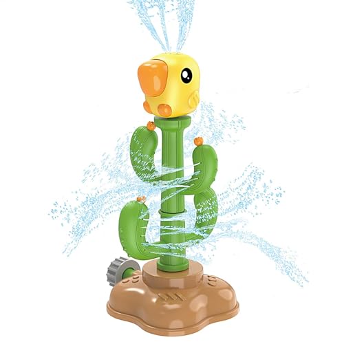 Kaktus-Sprinkler, Wassersprinkler-Sprühspielzeug, Kaktus-Gartensprinkler-Spielzeug, Einfach Zu Bedienen, Leicht 26 cm, Für Ju-ngen, Mädchen von Bmdjdq