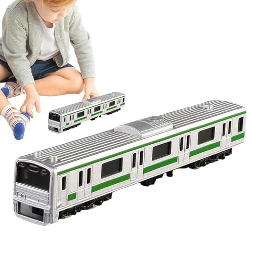 Modelleisenbahn für Kinder,Modelleisenbahn-Spielzeug | Simuliertes Eisenbahnspielzeug - Japanisches Shinkansen-U-Bahn-Modell, simuliertes Zug-Lernspielzeug, Lernmodell für von Bmdjdq