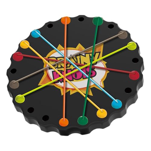 Rope -Puzzle -Spiel, Schnürung Spielzeug Für Kinder, Hirnteaserspiel, Fördert Feine Motorische Fähigkeiten, Reisefreundlich, 23 cm, Für Ju`ngen Und Mädchen von Bmdjdq