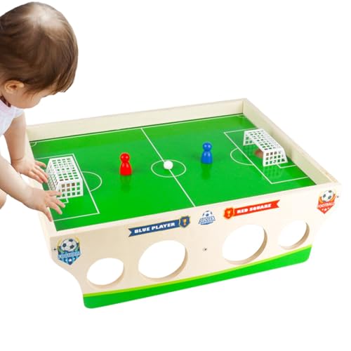 Soccer Board Game, Magnetic Desktop Sport Toy, Table Football Game, Desktop Soccer Game, Magnetic Soccer Toy, Wooden Desktop Football Sport Toy Fun for Kids & Adults von Bmdjdq