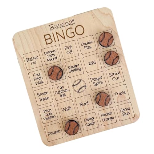 Sport-Bingo-Spiel, Fußball-Bingo-Spiel, Brettspiele Für Kleinkinder, Einfach Zu Bedienen, Verschleißfest, 16 cm, Für Kinder, Kleinkinder von Bmdjdq