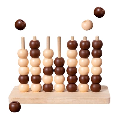 Tischbrettspiel, Tischspiele, Schachspielzeug, Vier-Gewinnt-Schach, 4-in-Einer-Reihe-Spiel, Familienschachspiel, pädagogisches Schachspielzeug für Kinder ab 3 Jahren und Familienspiele von Bmdjdq